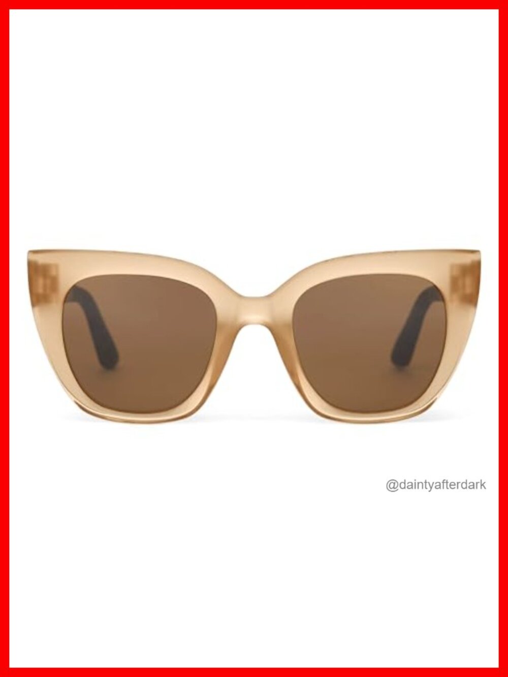 Cat Eye Sunglasses Nylon SOLAFLEX Full Frame UV Protection